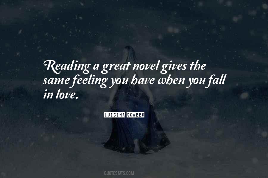 Quotes About Novel Reading #796871