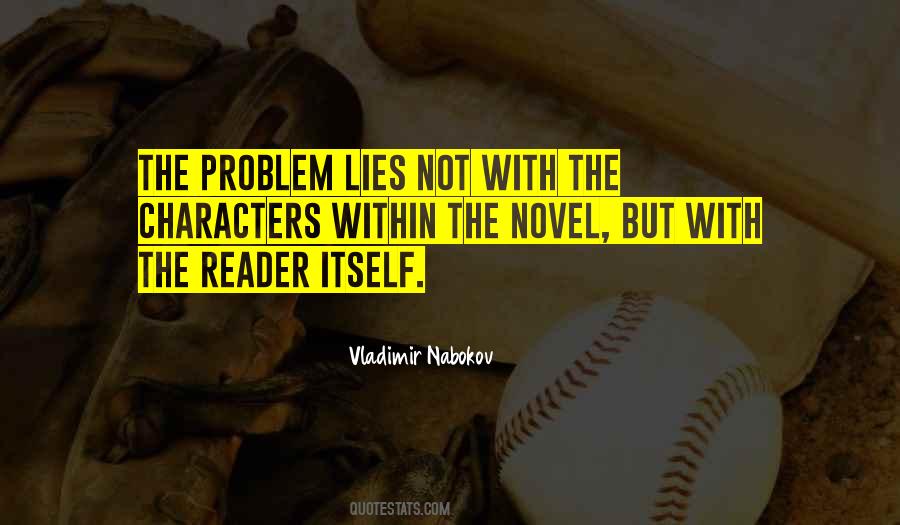 Quotes About Novel Characters #10299