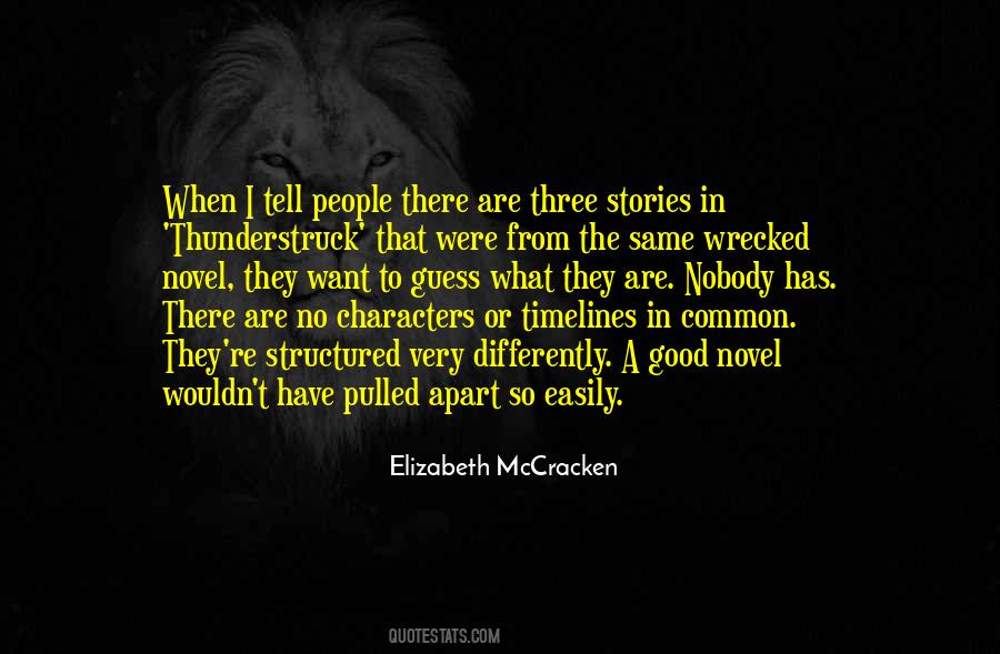 Quotes About Novel Characters #1119973
