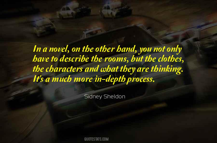 Quotes About Novel Characters #1256045