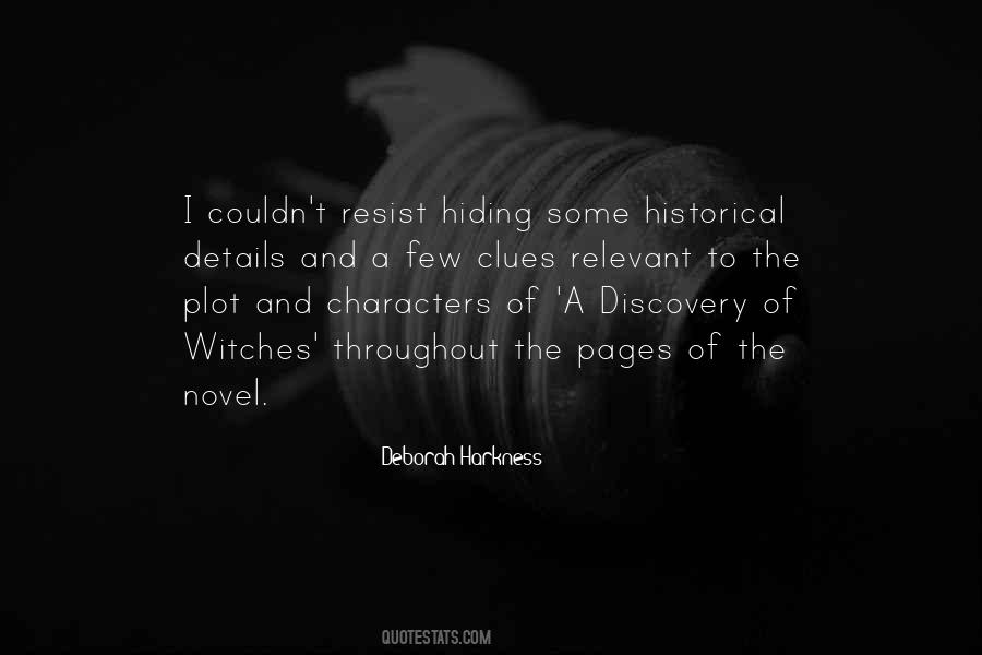 Quotes About Novel Characters #174368