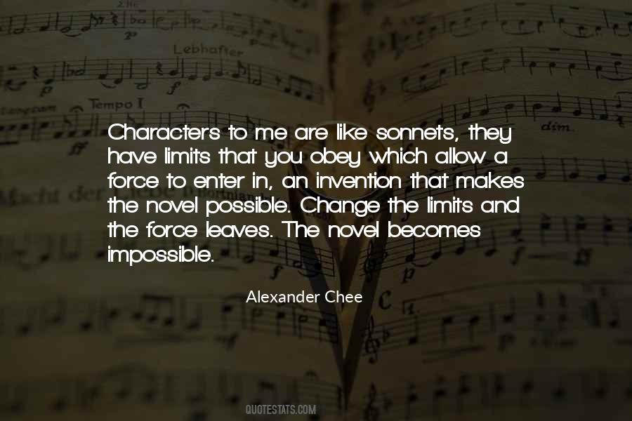 Quotes About Novel Characters #370004