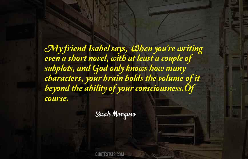 Quotes About Novel Characters #630281