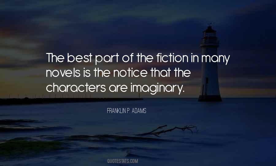 Quotes About Novel Characters #717018