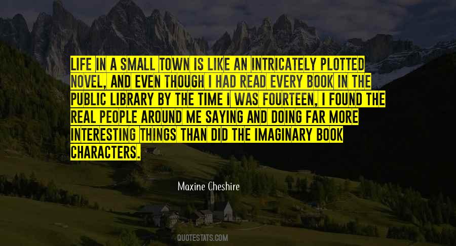 Quotes About Novel Characters #913345