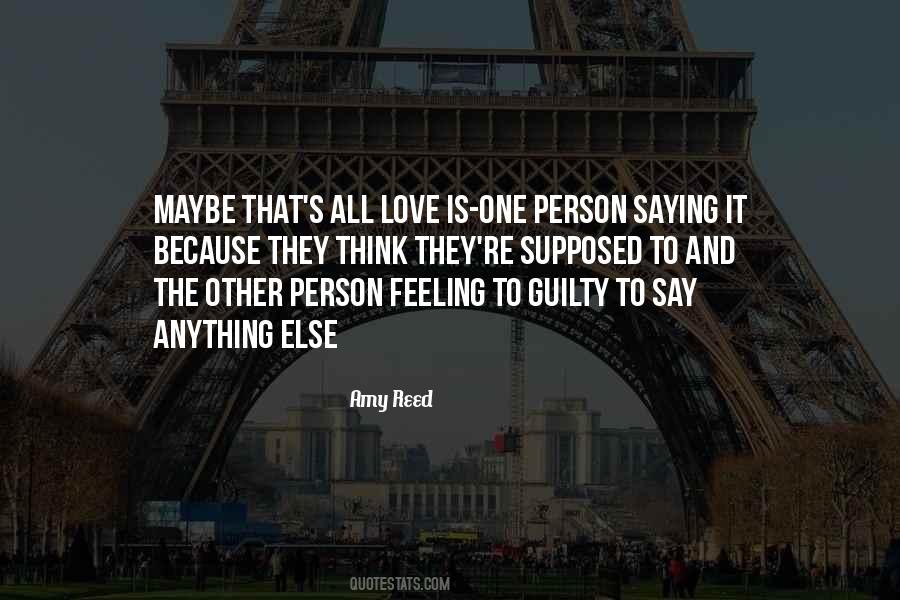 Quotes On Guilty Love #1350573