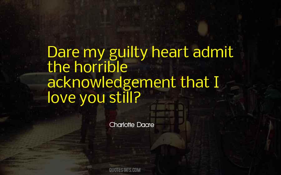 Quotes On Guilty Love #1559904