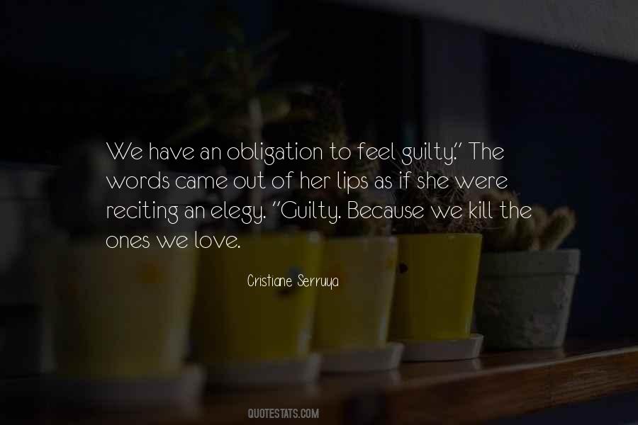 Quotes On Guilty Love #584607