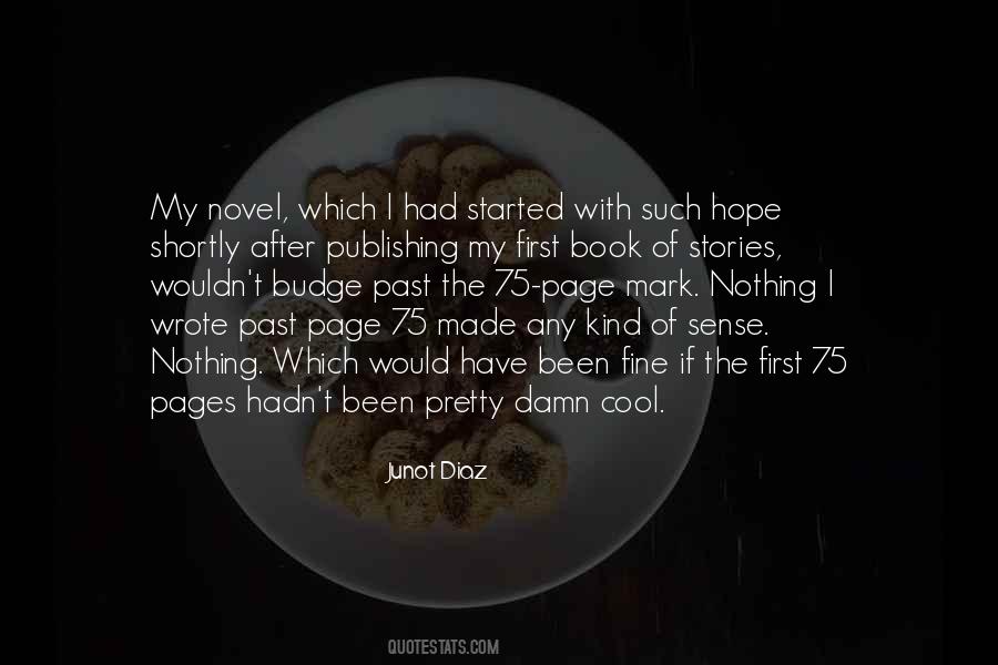Quotes About Novel #1782399