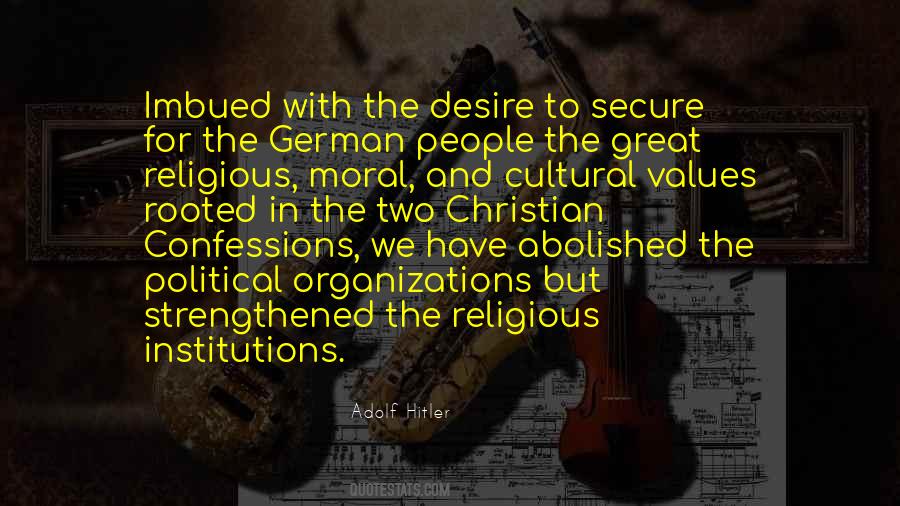 Religious Values Quotes #1333551