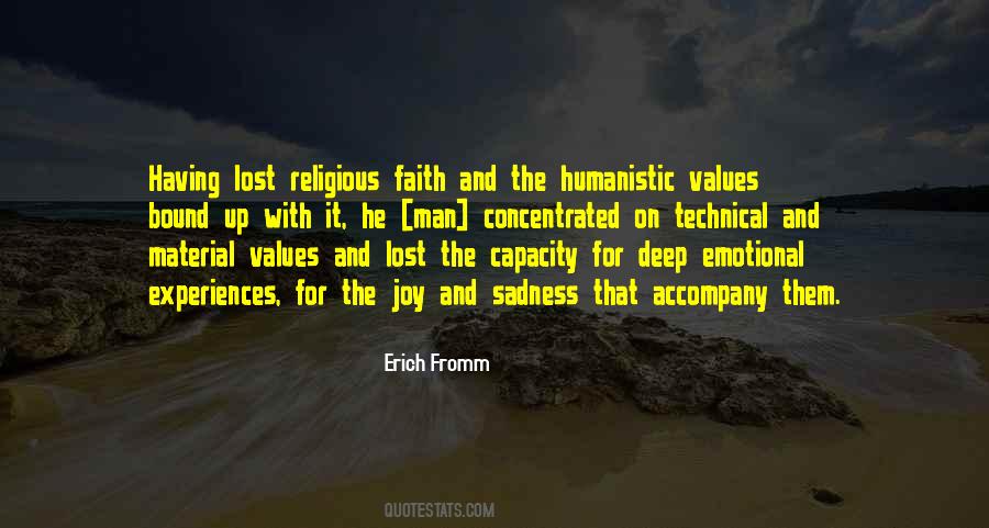 Religious Values Quotes #270387