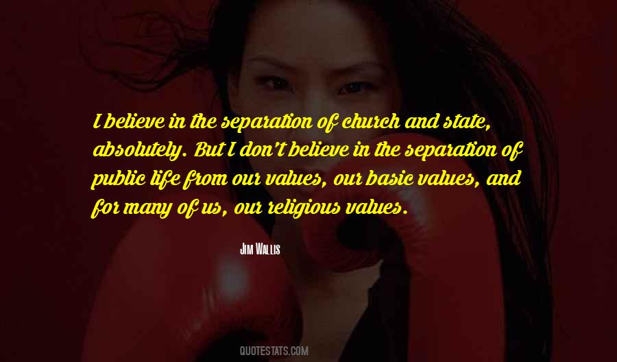 Religious Values Quotes #733381