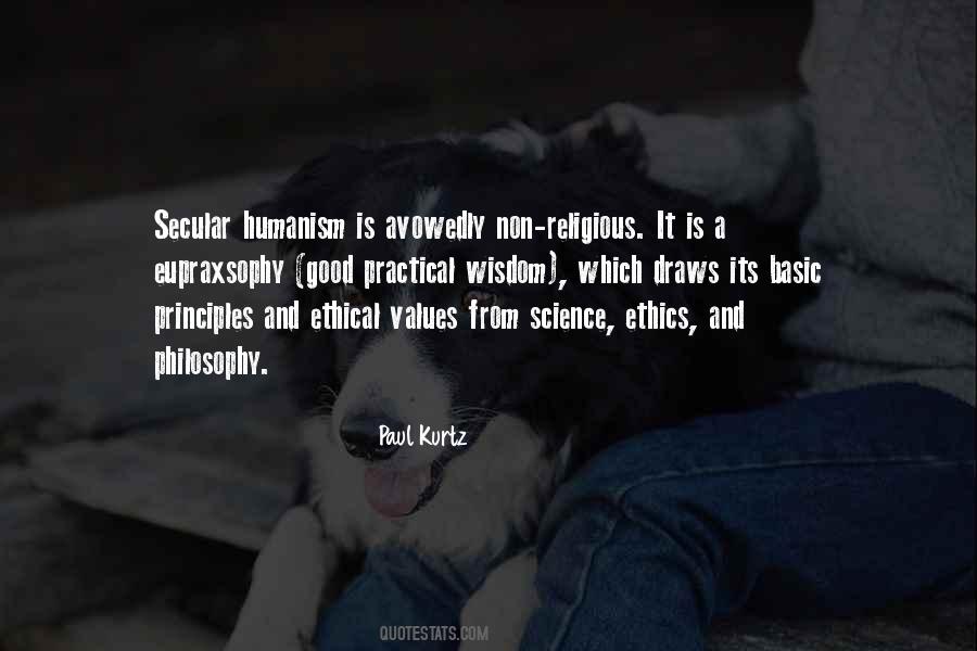 Religious Values Quotes #867346