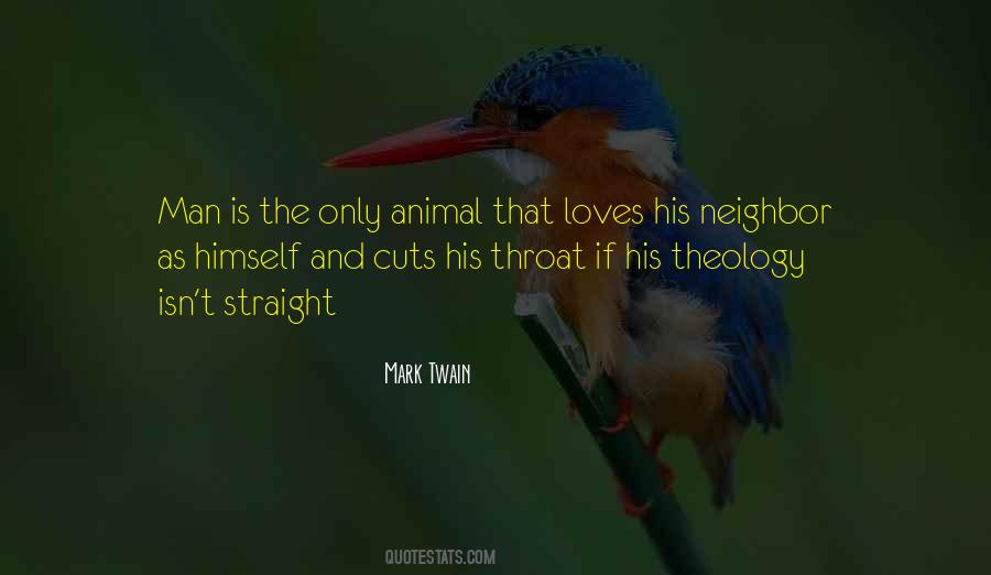 Man As Animal Quotes #867316