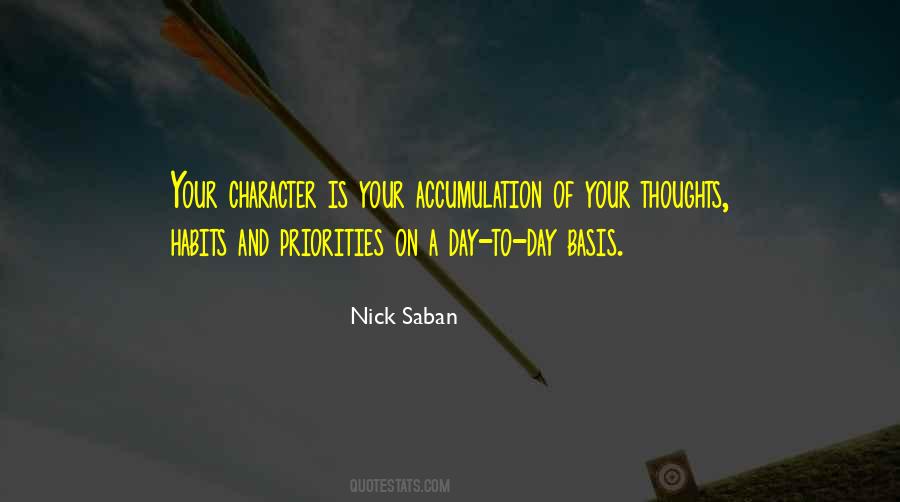 Quotes On Habits And Character #750828