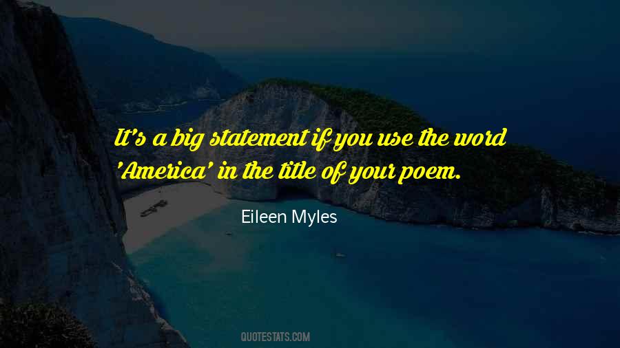 A America Quotes #27031
