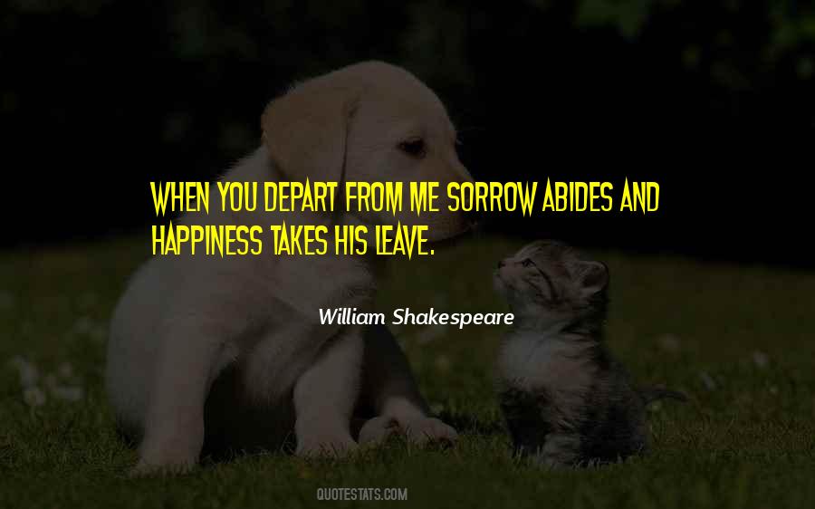 Quotes On Happiness And Sorrow #1696685