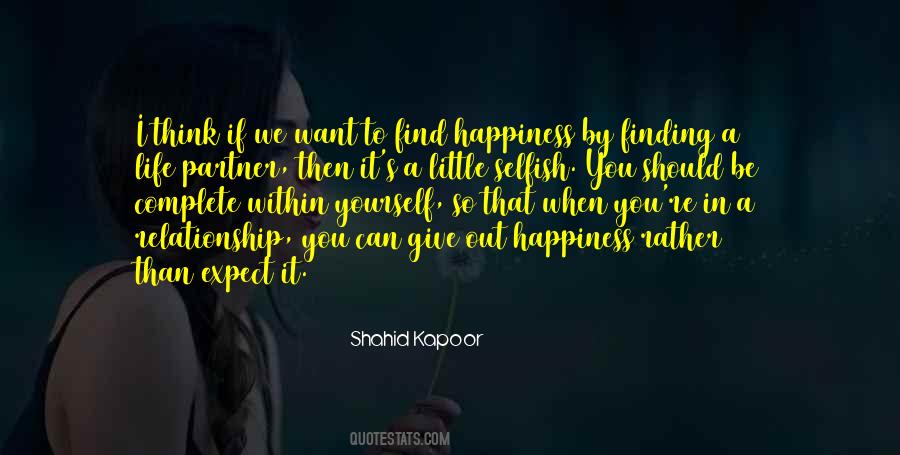 Quotes On Happiness In A Relationship #1330185