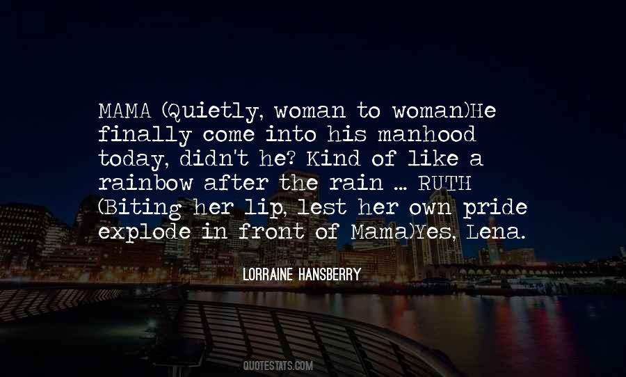 A Rain Quotes #28091