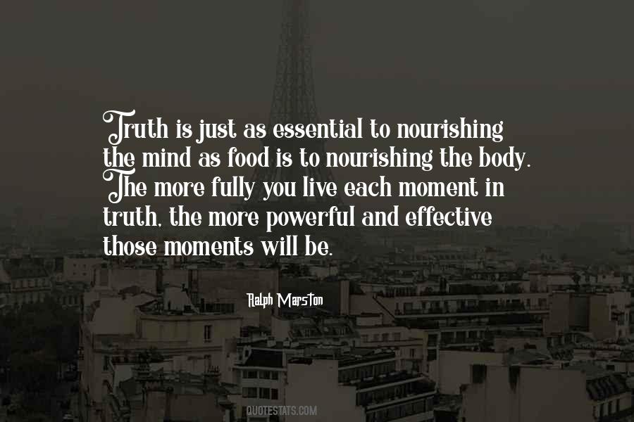Quotes About Nourishing The Body #168742