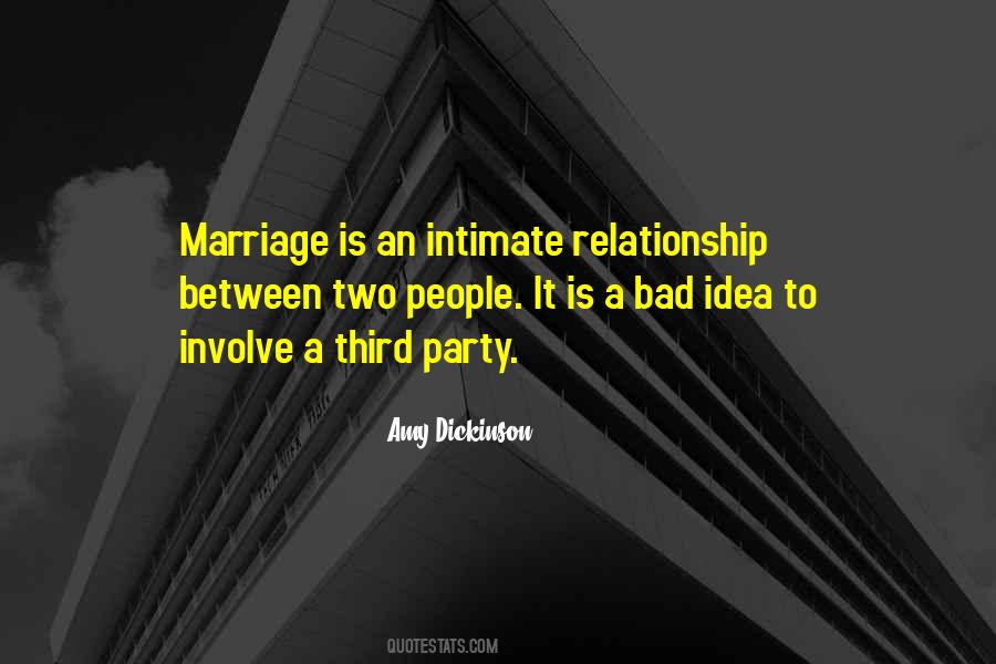 Quotes On Having Third Party In A Relationship #325350