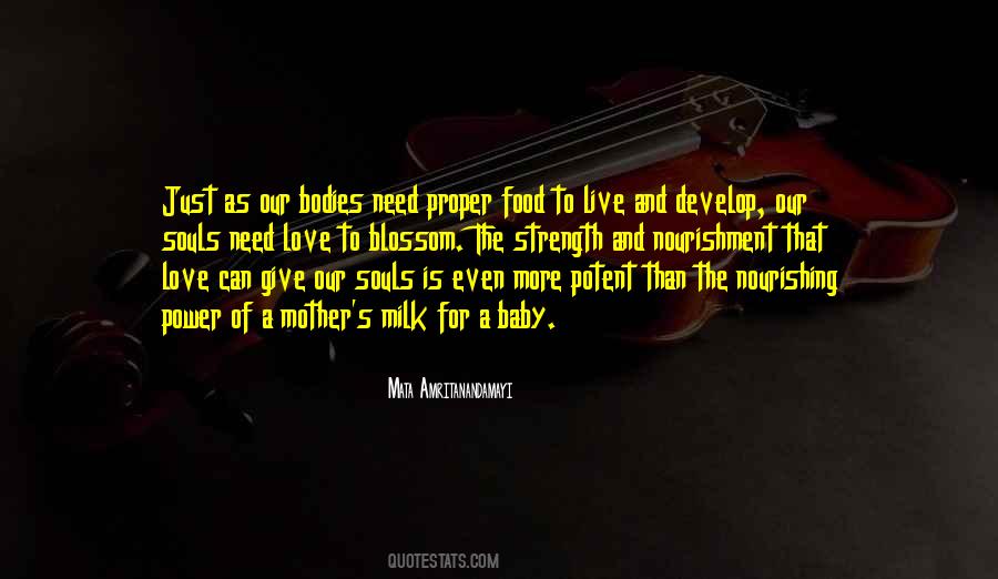 Quotes About Nourishing Food #1393668