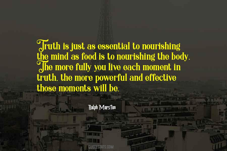Quotes About Nourishing Food #168742