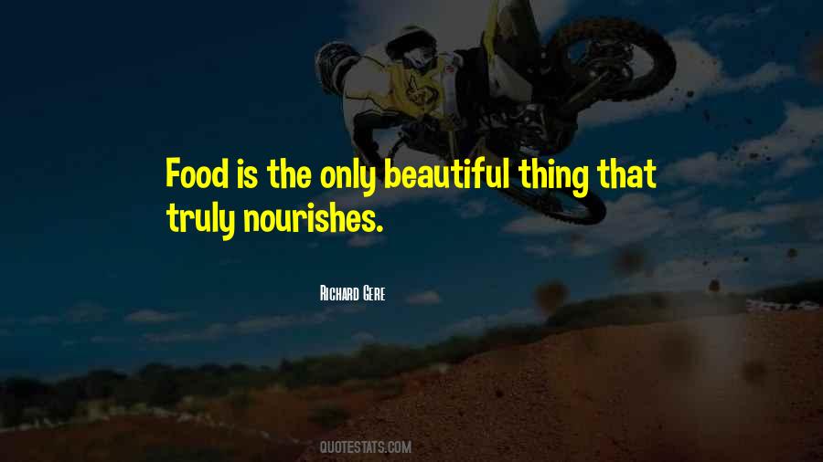 Quotes About Nourishes #129555