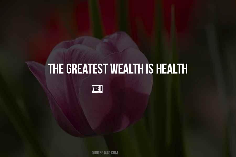 Quotes On Health Is Wealth #1102778