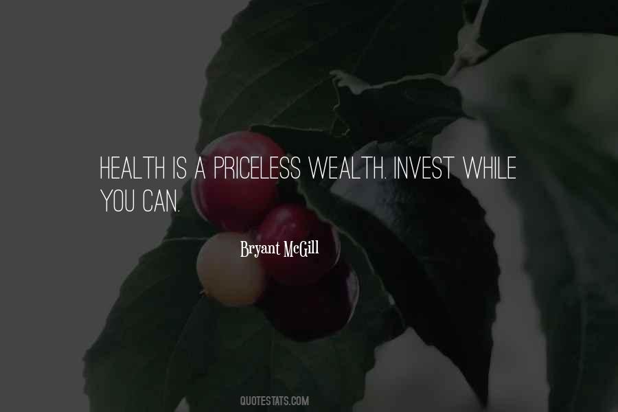 Quotes On Health Is Wealth #1126138