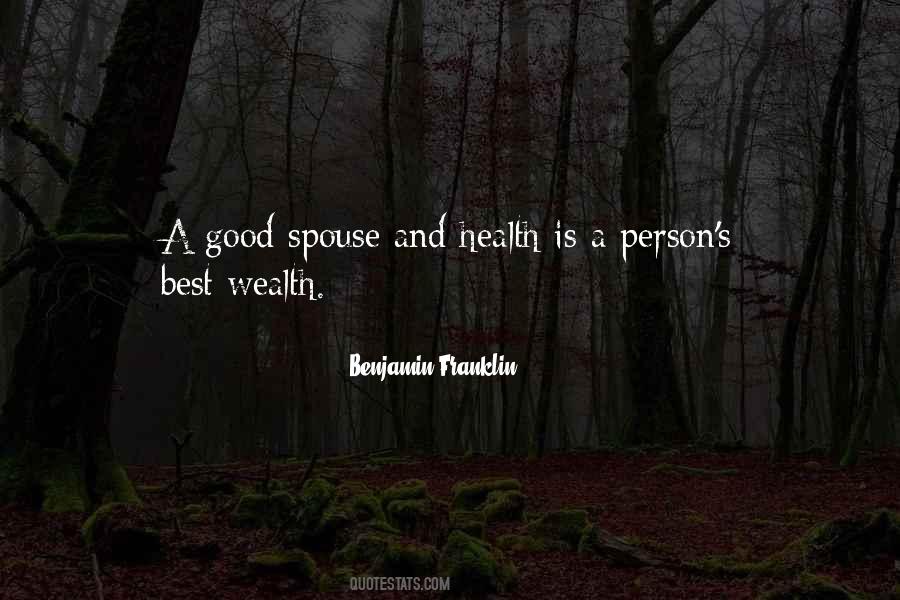 Quotes On Health Is Wealth #120604