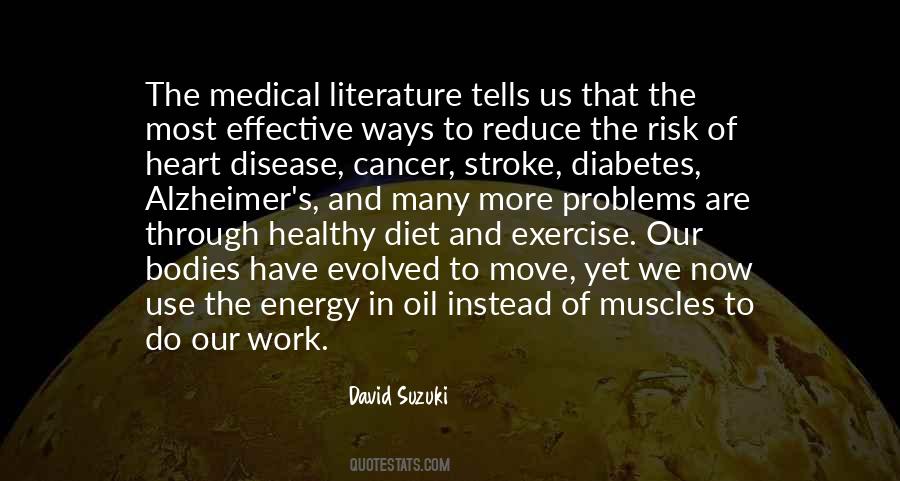 Quotes On Healthy Diet And Exercise #191501
