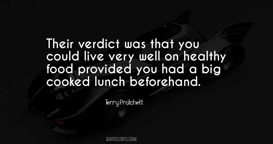 Quotes On Healthy Food #123801