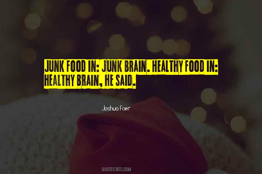 Quotes On Healthy Food #176878