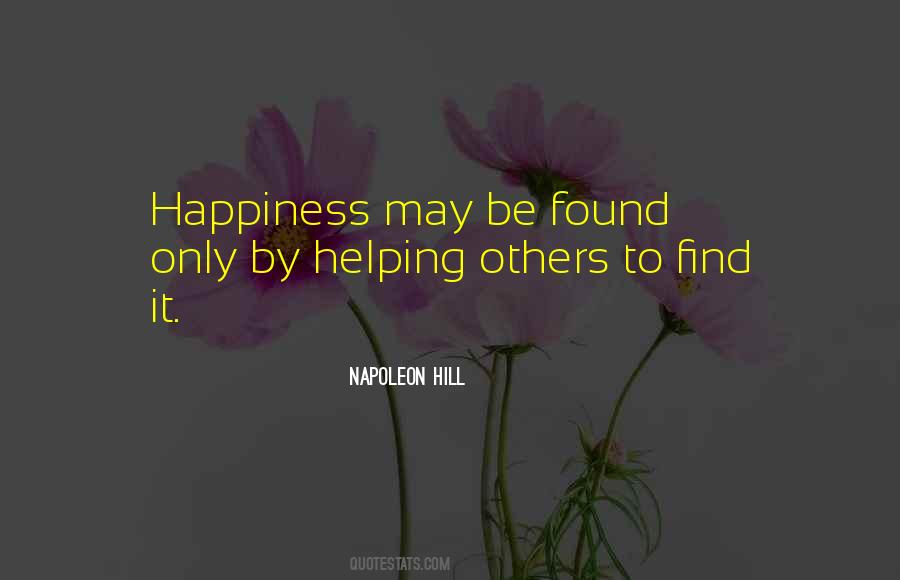 Quotes On Helping Others Happiness #1603688