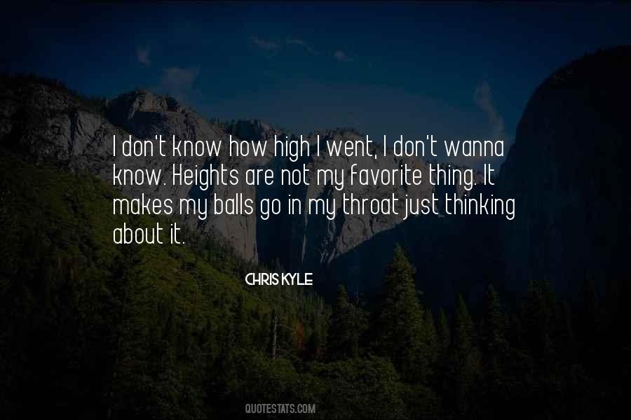 Quotes On High Thinking #270289