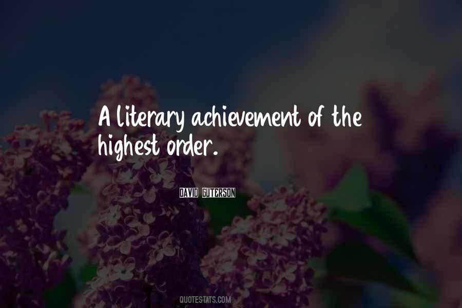 Quotes On Highest Achievement #457754