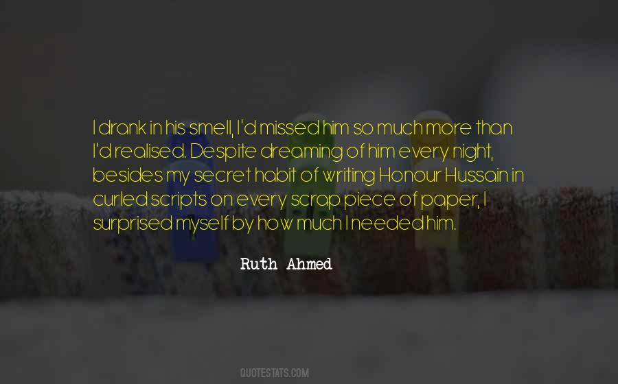 Quotes On His Smell #637810