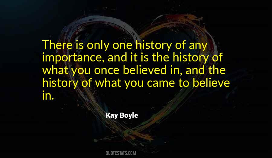 Quotes On History Importance #1559017