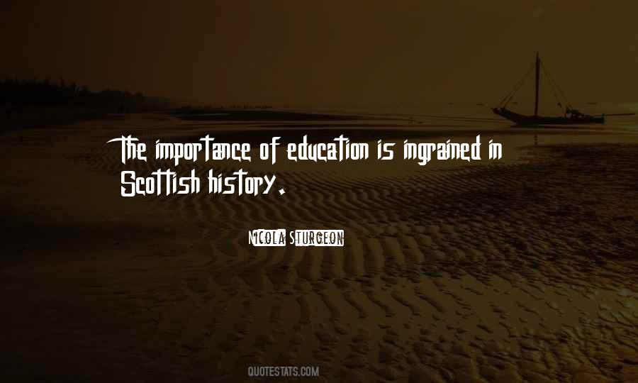 Quotes On History Importance #1627012