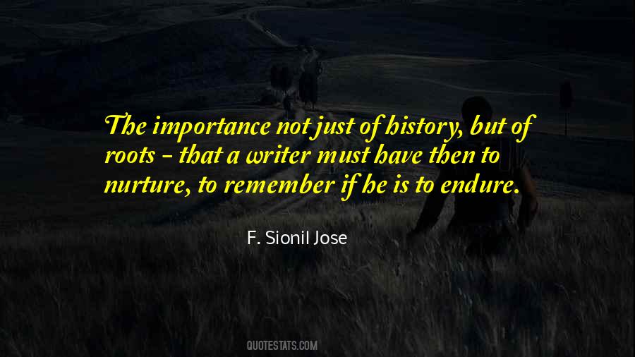 Quotes On History Importance #362283