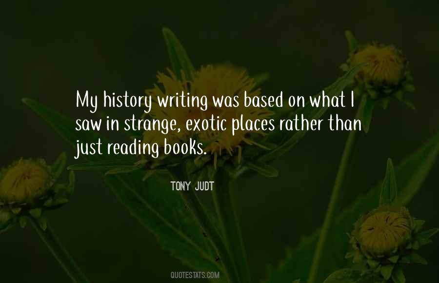 Quotes On History Writing #1016198