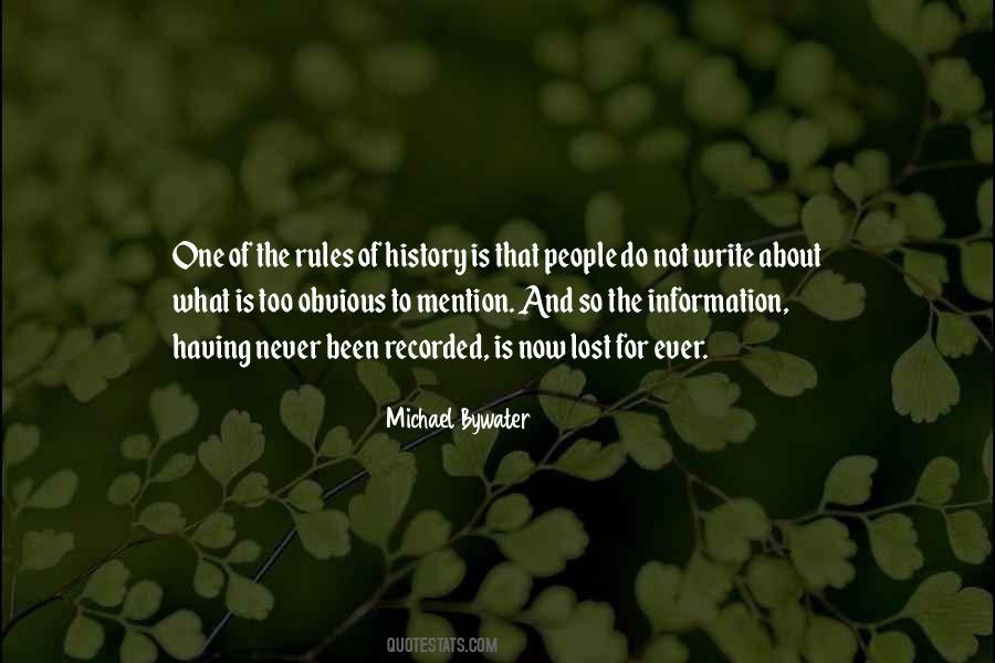 Quotes On History Writing #259990