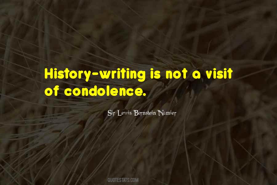 Quotes On History Writing #26545