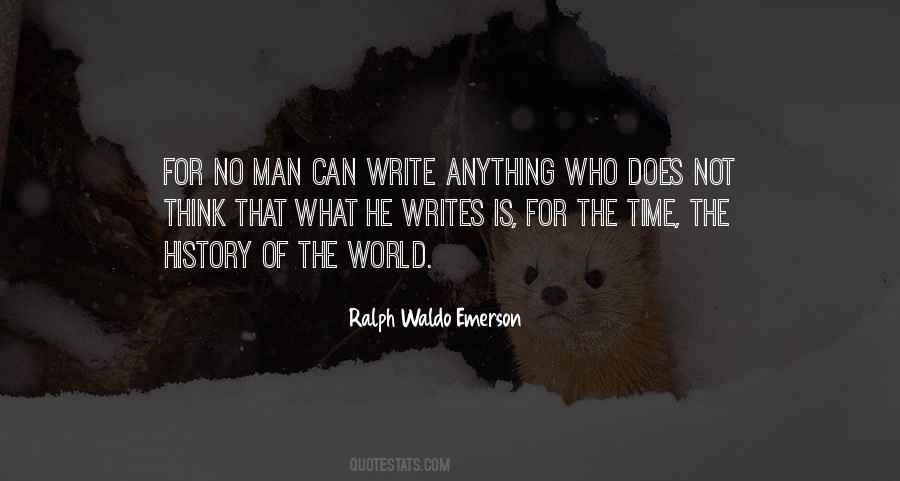 Quotes On History Writing #46780