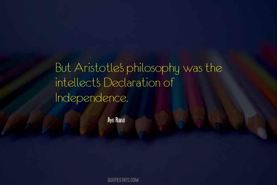 Aristotle Philosophy Quotes #1141638