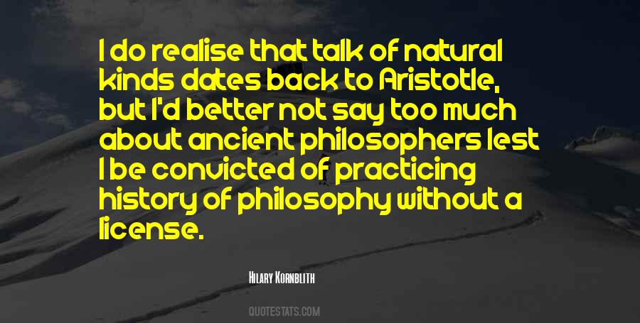 Aristotle Philosophy Quotes #960538