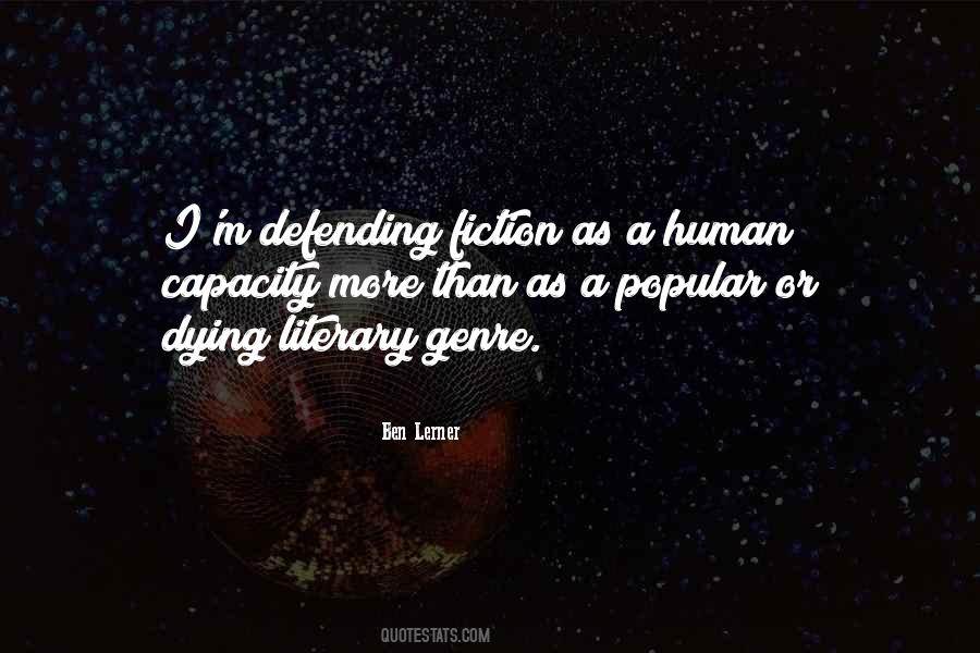 Popular Fiction Quotes #241485
