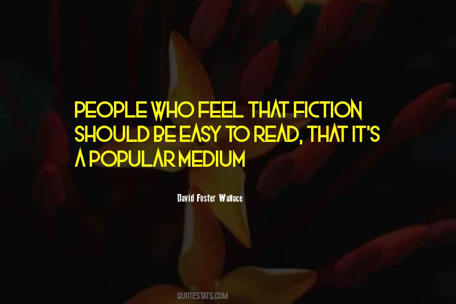 Popular Fiction Quotes #797890