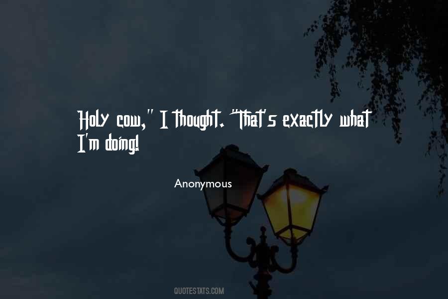 Quotes On Holy Cow #653197
